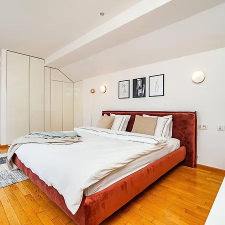 Lägenhet Lavish And Chic Duplex For Families And Couples Prag